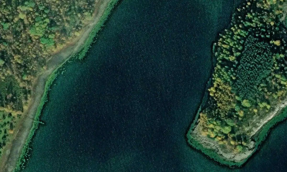 Satelite image of Røtnesvågen