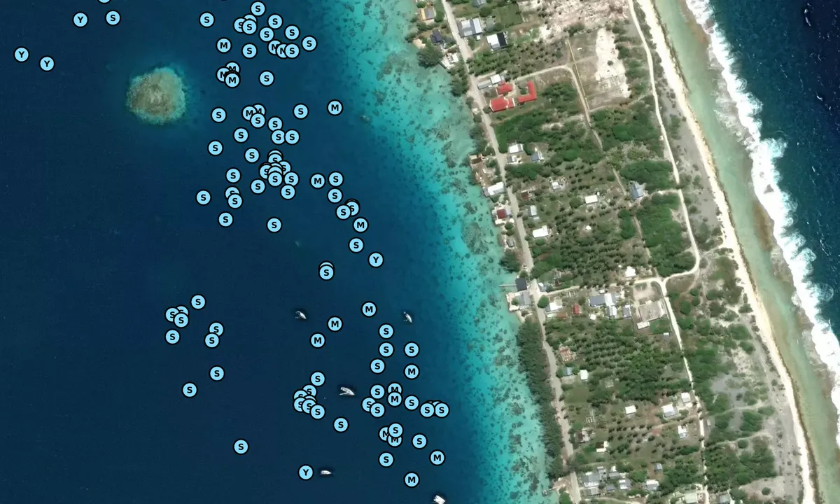 Satelite image of Rotoava Village