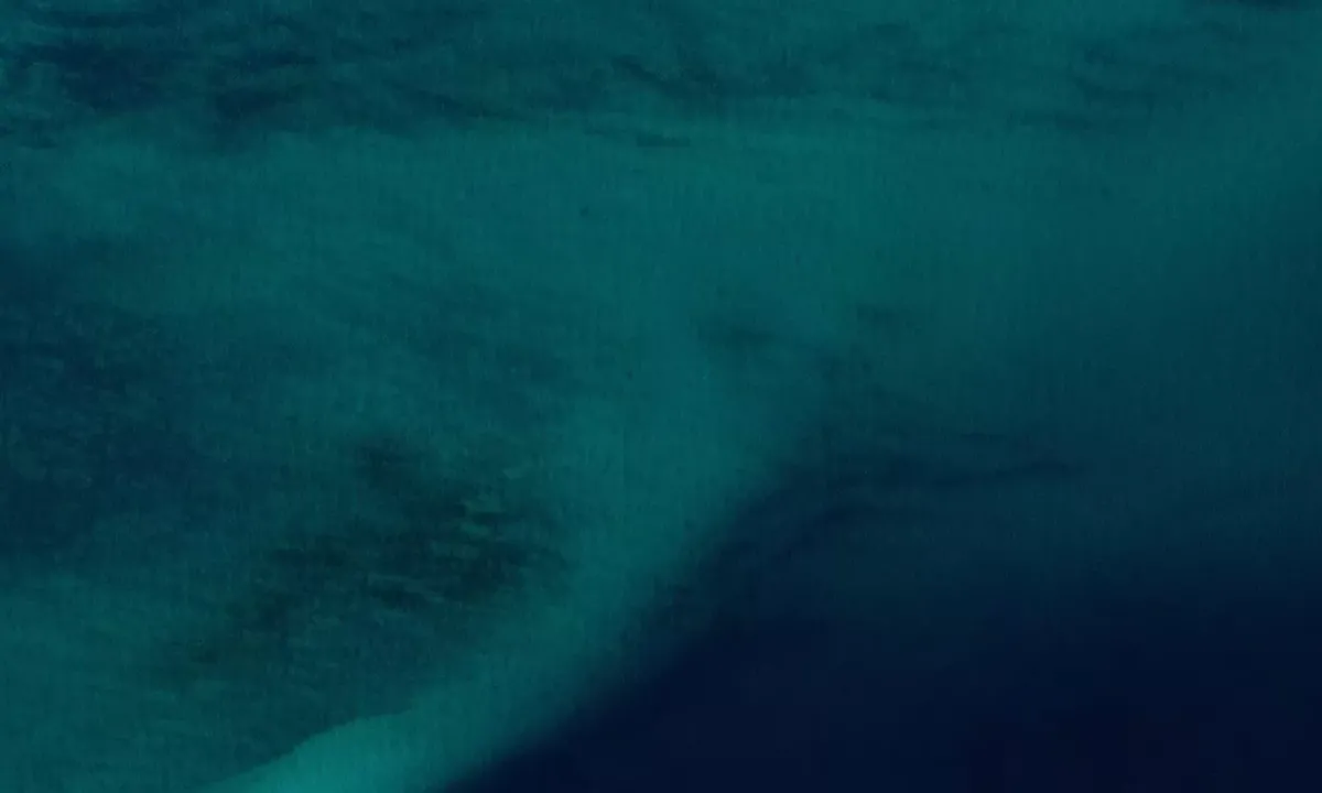 Satelite image of Rotvær