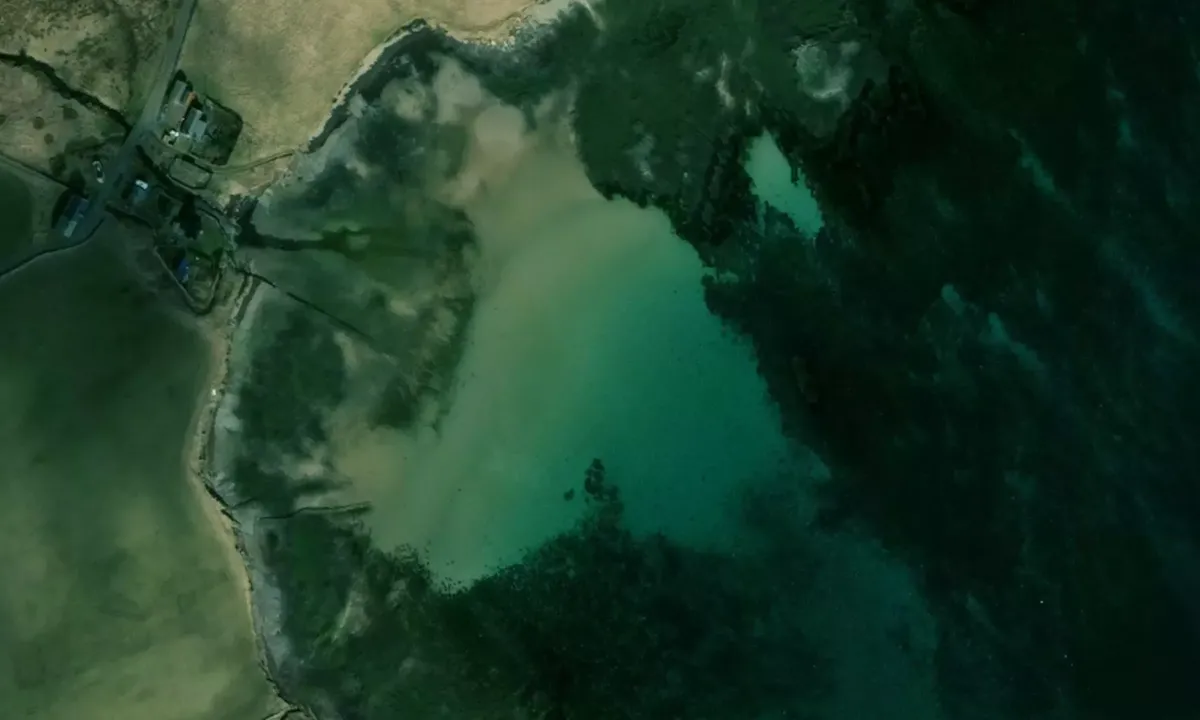 Satelite image of Roussay