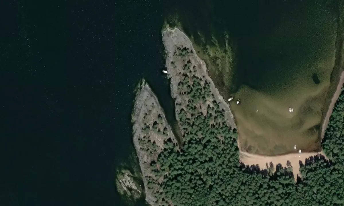 Satelite image of Rövarn
