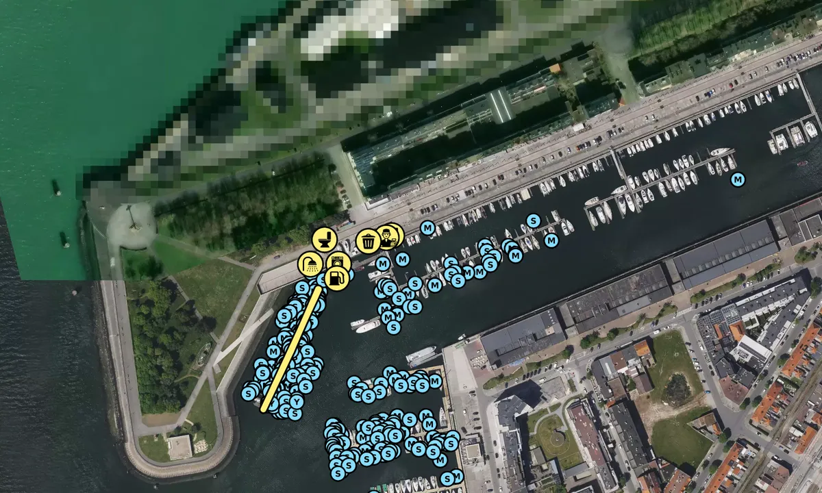 Satelite image of Royal Belgium Sailing Club Zeebrugge