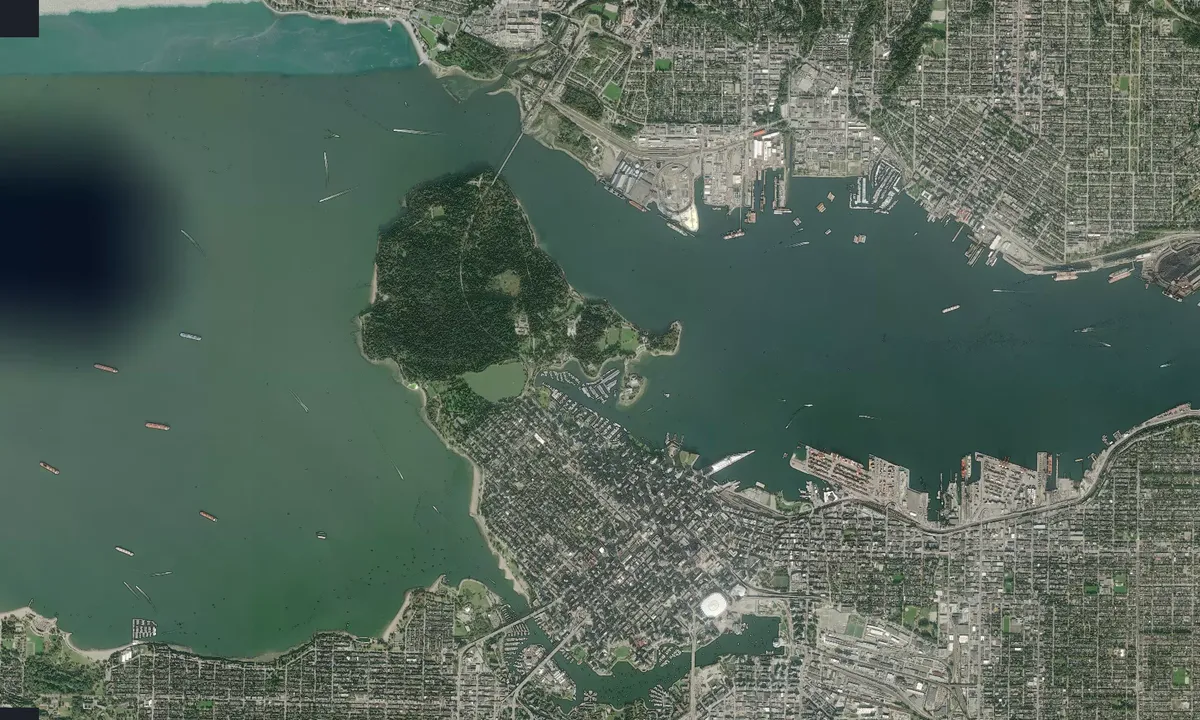 Flyfoto av Royal Vancouver Yacht Club - Coal Harbour