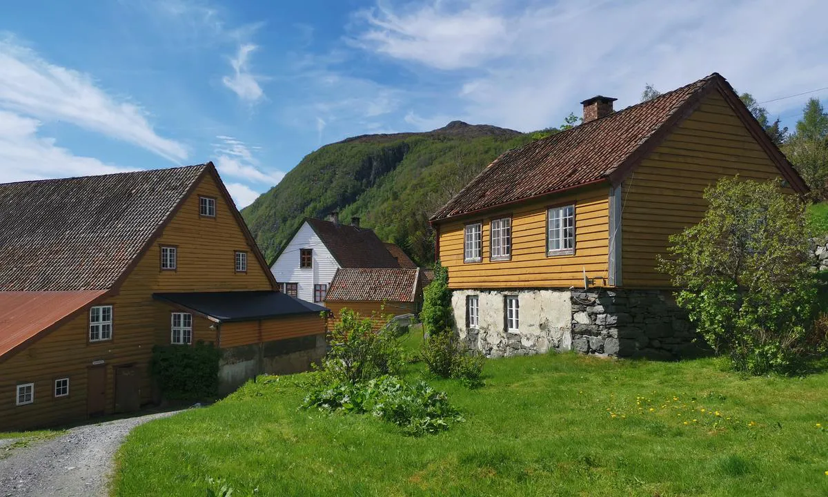 Rugsund Handelstad: Gammelt handelssted.