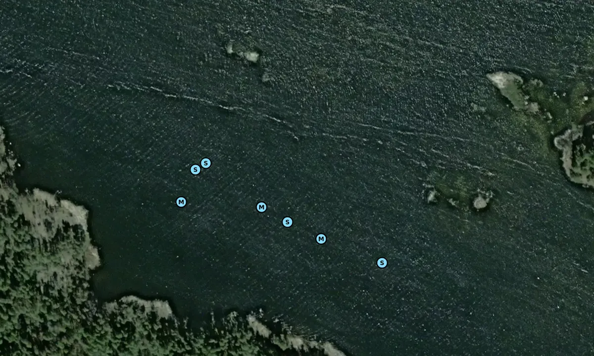 Satelite image of Runnö - Långglo