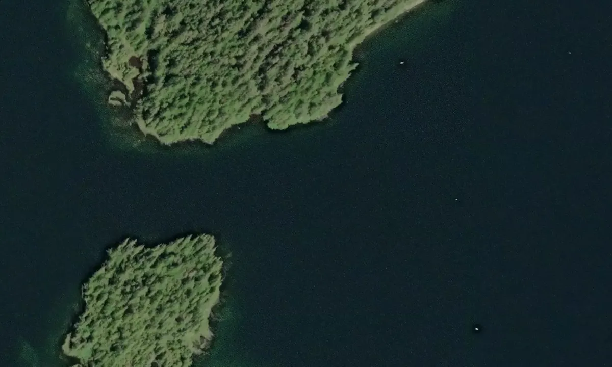 Satelite image of Ruth Bay