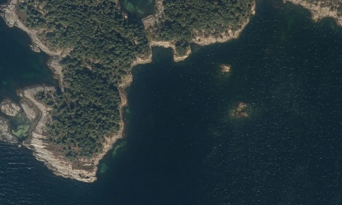 Flyfoto av Rutsøya