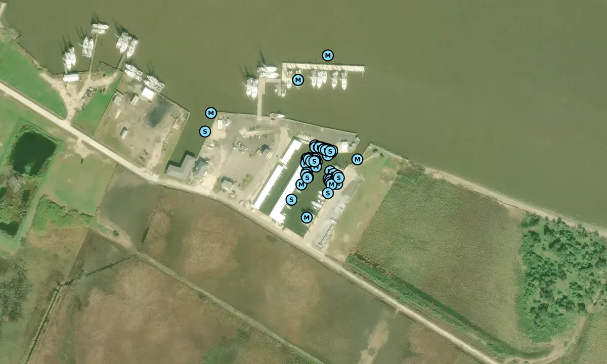 Satelite image of Sabine Pass Port Authority