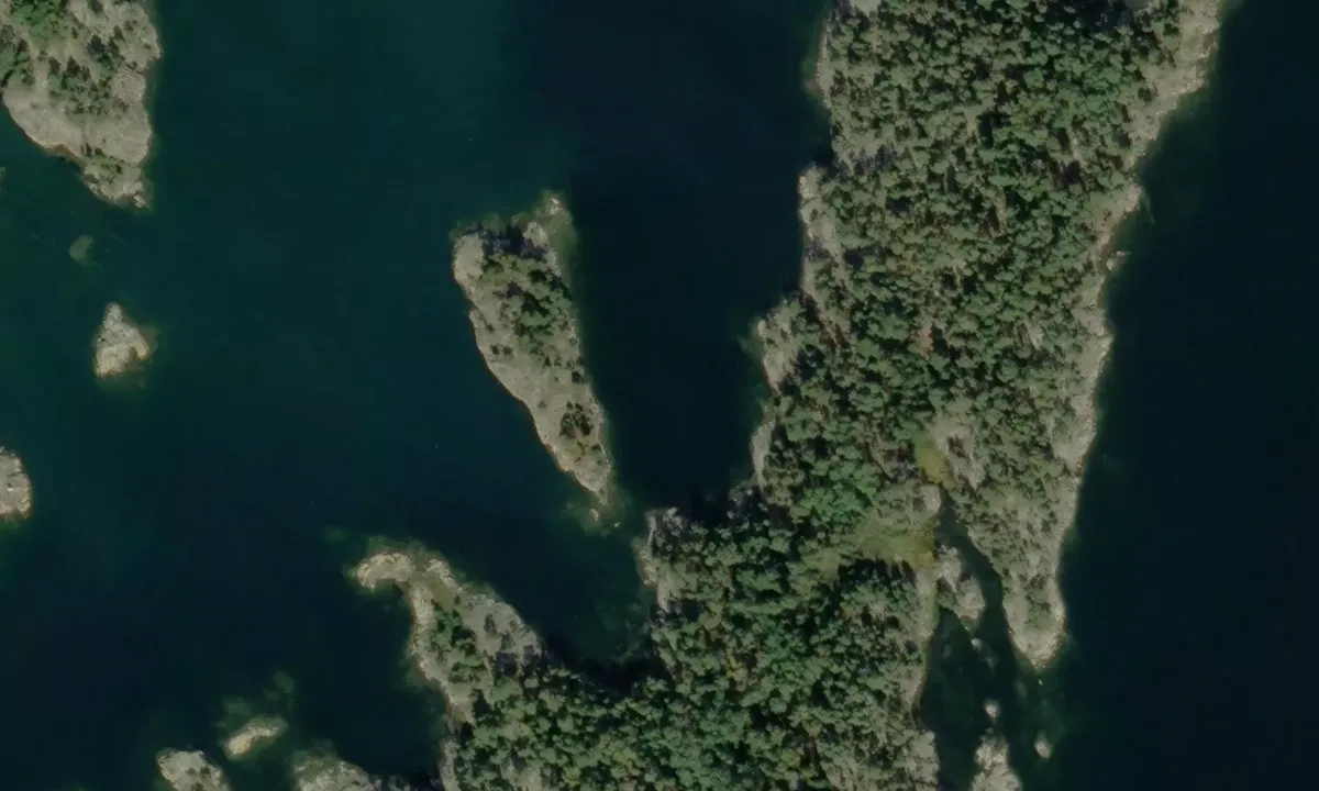 Satelite image of Sackholmen