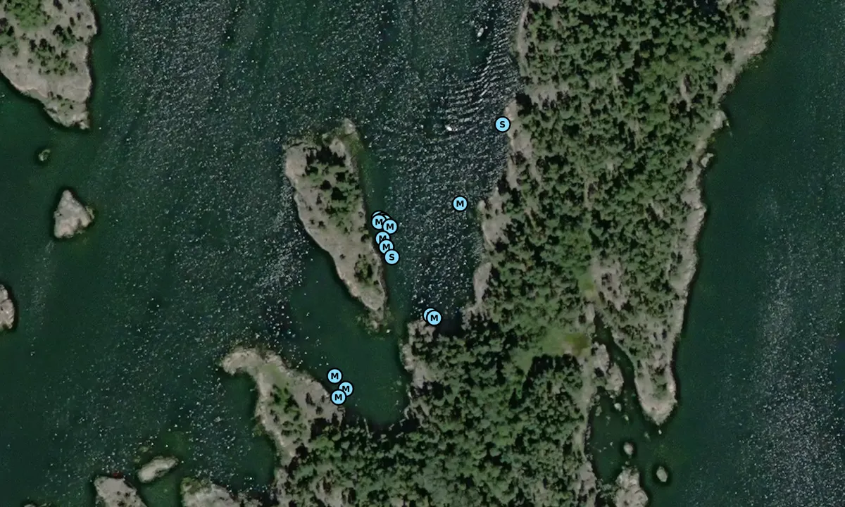 Satelite image of Sackholmen