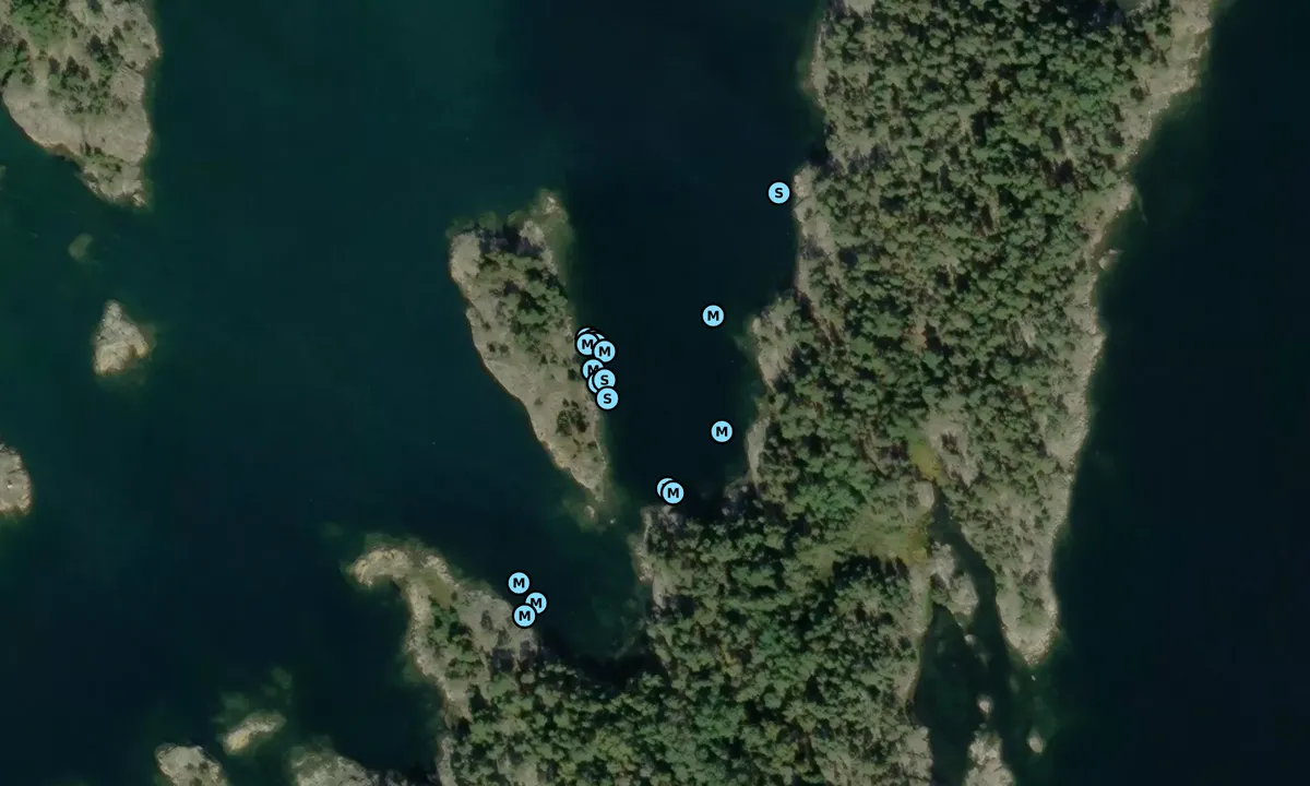 Satelite image of Sackholmen