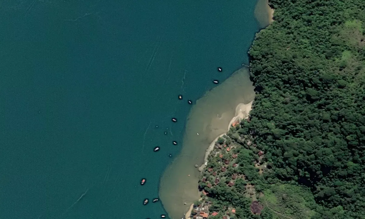 Flyfoto av Saco do Mamanguá