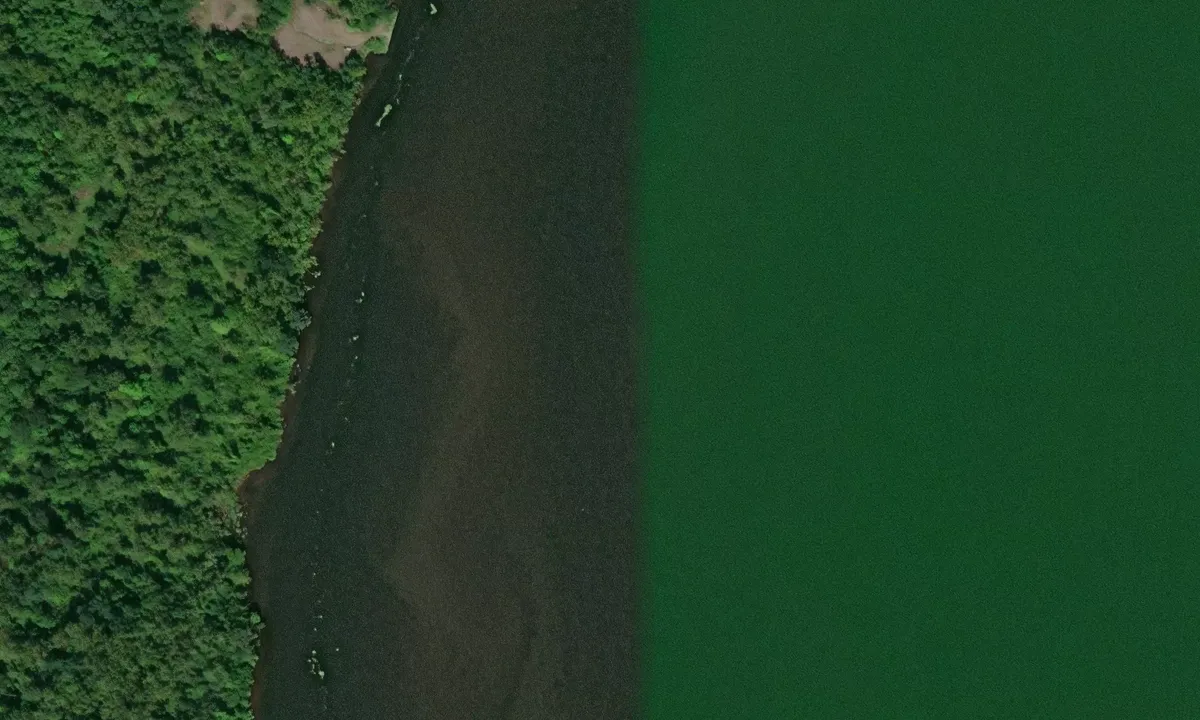 Satelite image of Saddle Bags