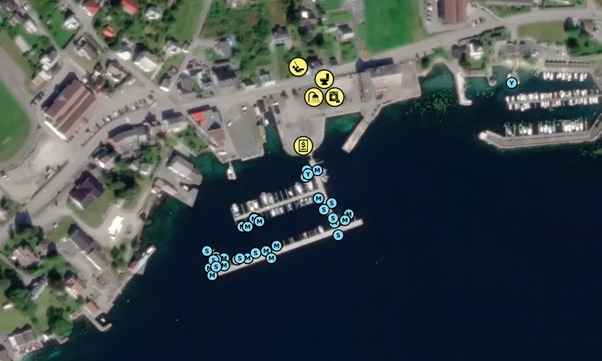 Satelite image of Sæbøvika