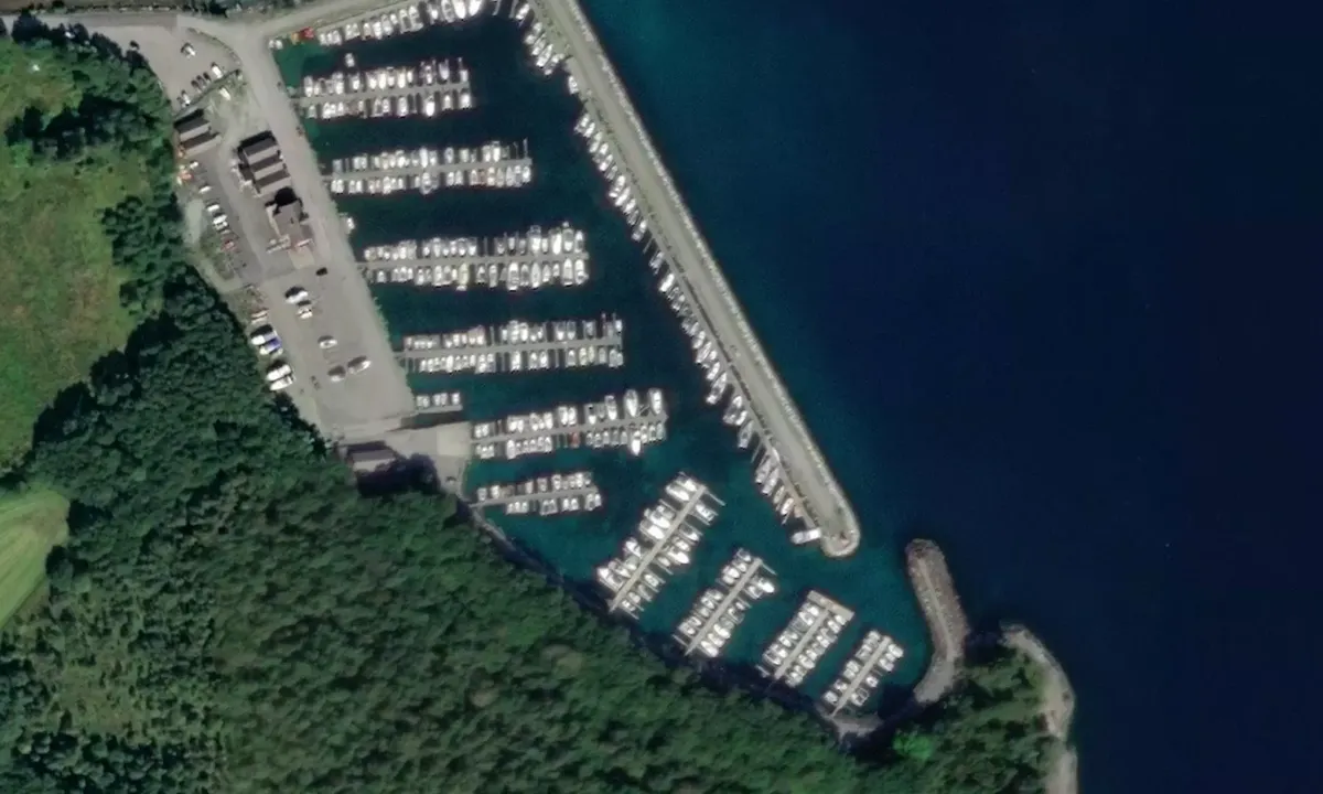 Satelite image of Sævarhagen - Rommetveit Båtlag