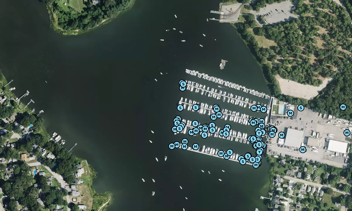 Satelite image of Safe Harbor Cove Haven - Barrington