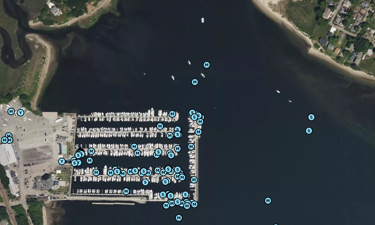 Satelite image of Safe Harbor Cowesett