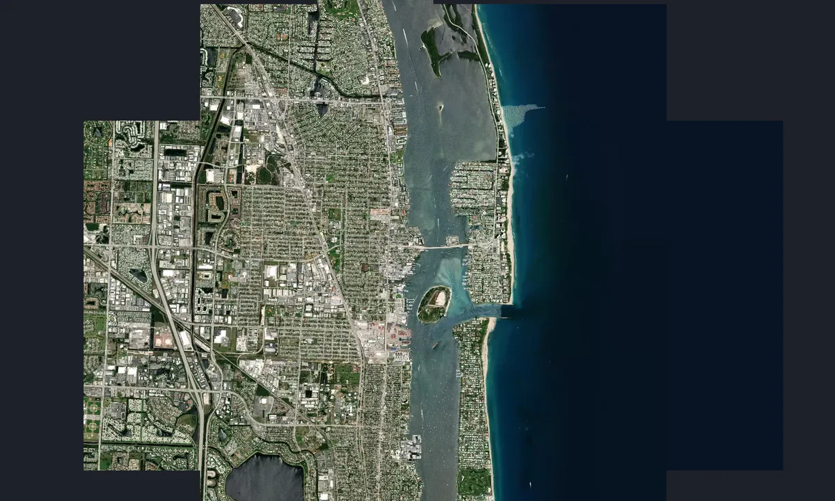 Flyfoto av Safe Harbor New Port Cove - Riviera Beach