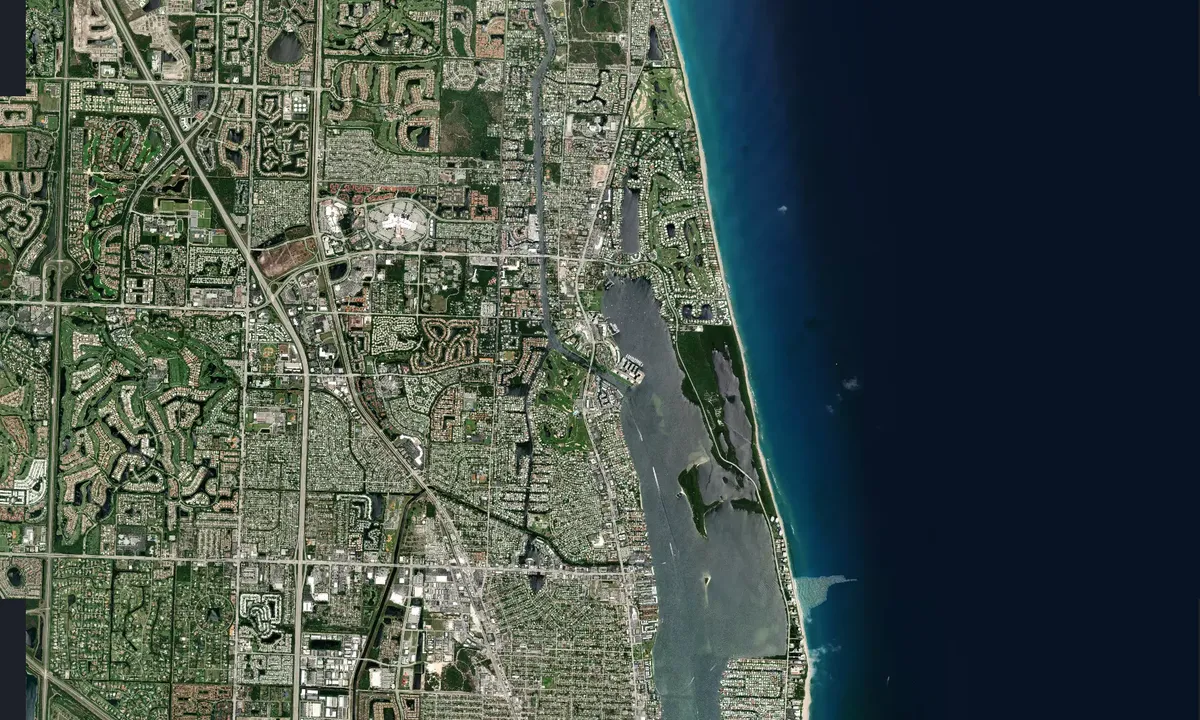 Flyfoto av Safe Harbor North Palm Beach - Florida