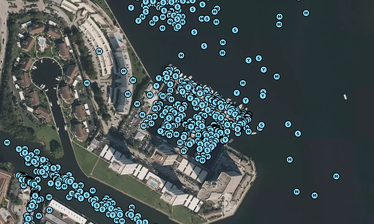Satelite image of Safe Harbor Old Port Cove