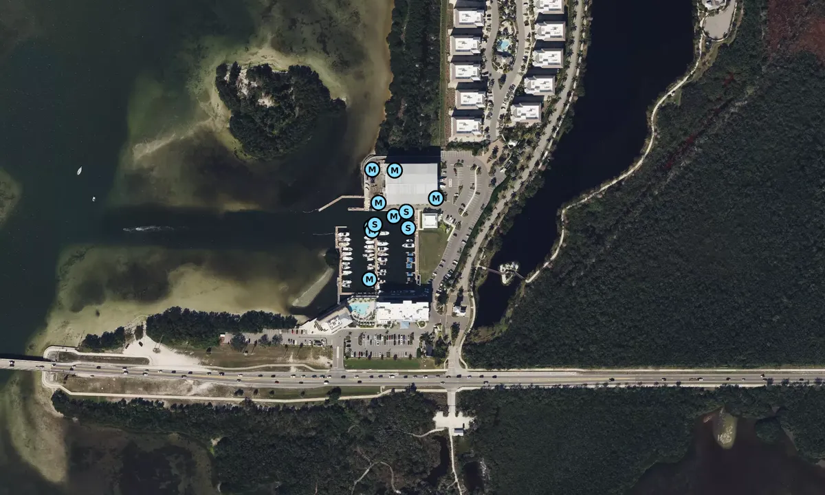 Satelite image of Safe Harbor Pier 77