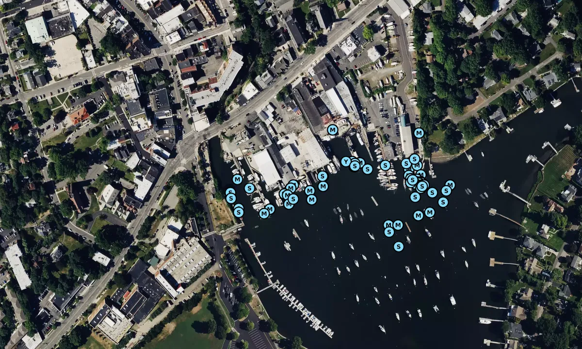 Satelite image of Safe Harbor Post Road