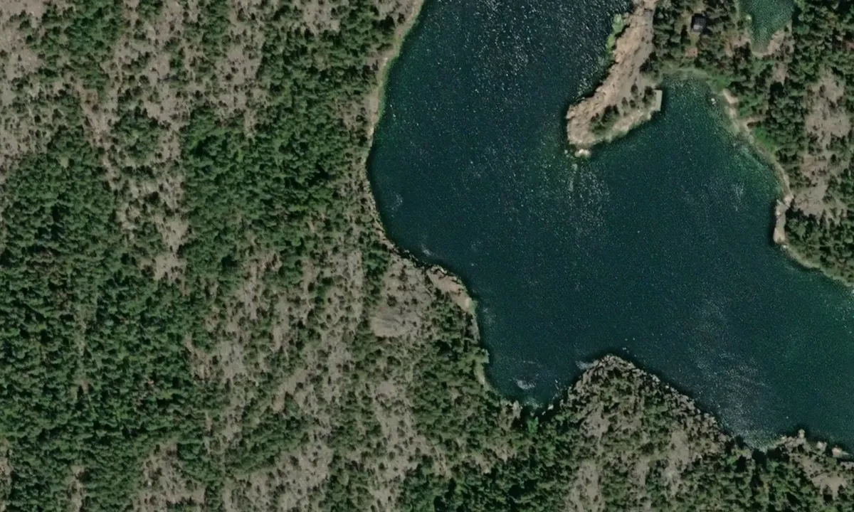 Flyfoto av Saggö ön - Ösundet