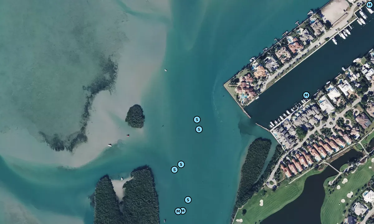 Satelite image of Sailfish Point