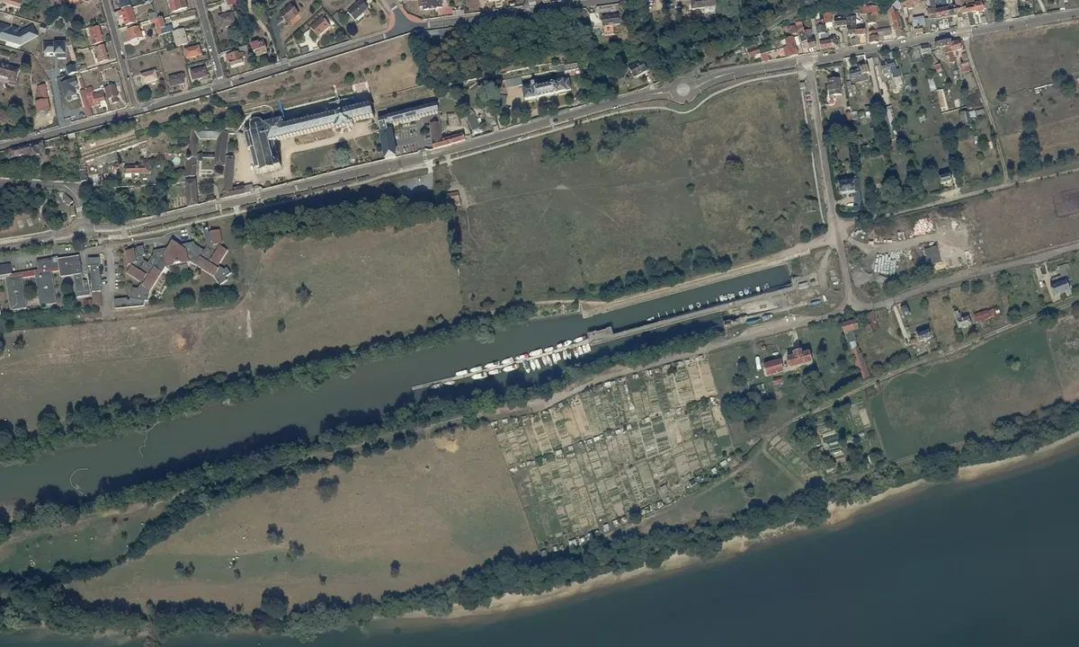 Flyfoto av Saint Aubin les Elbeuf