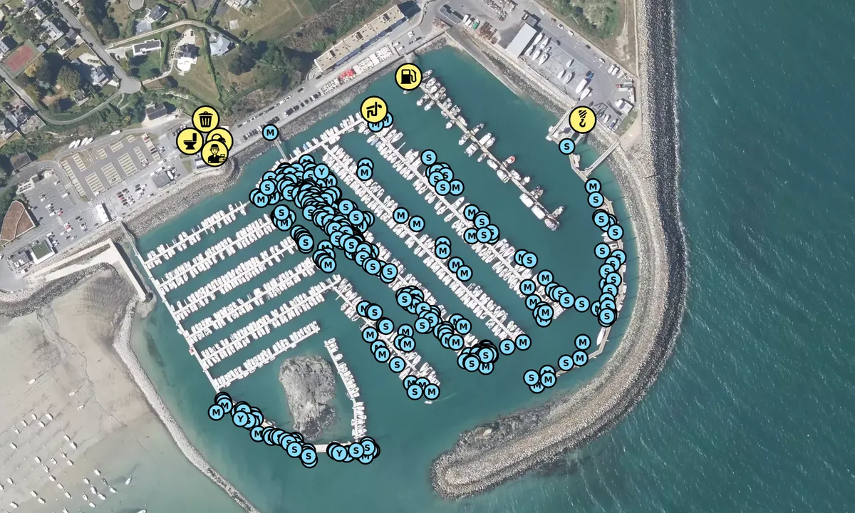 Satelite image of Saint-Cast - Port d’Armor