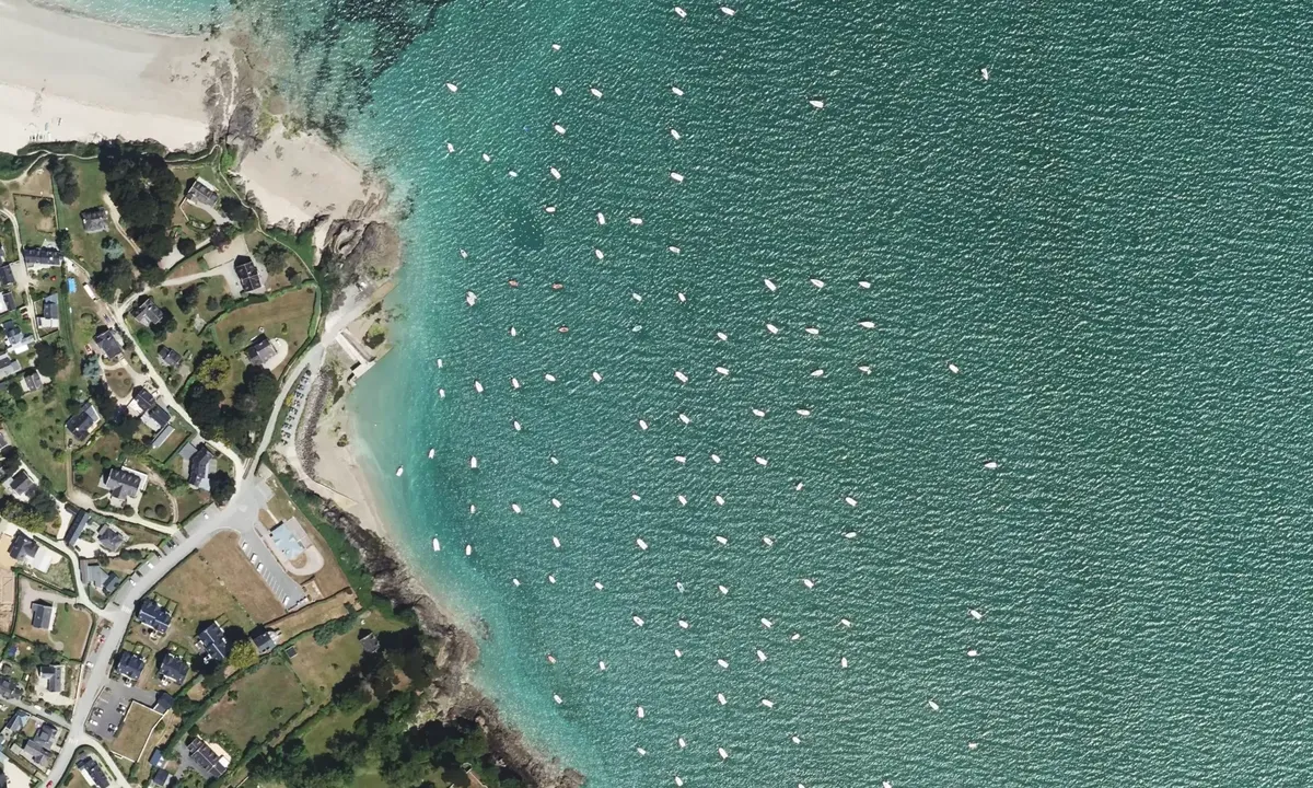Satelite image of Saint Jacut-sur-mer