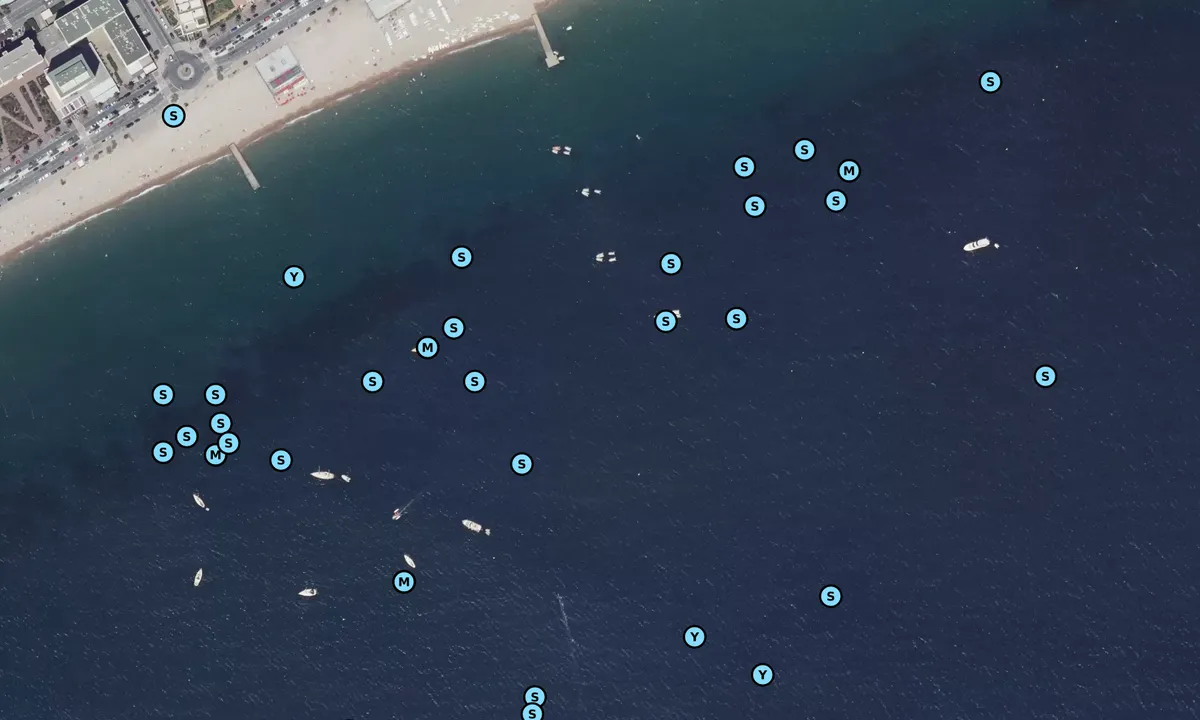 Satelite image of Saint-Raphaël