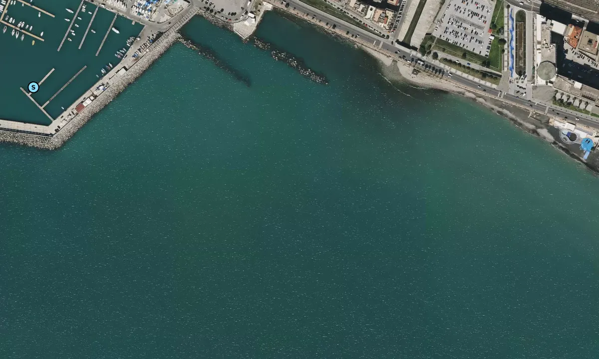 Satelite image of Salerno