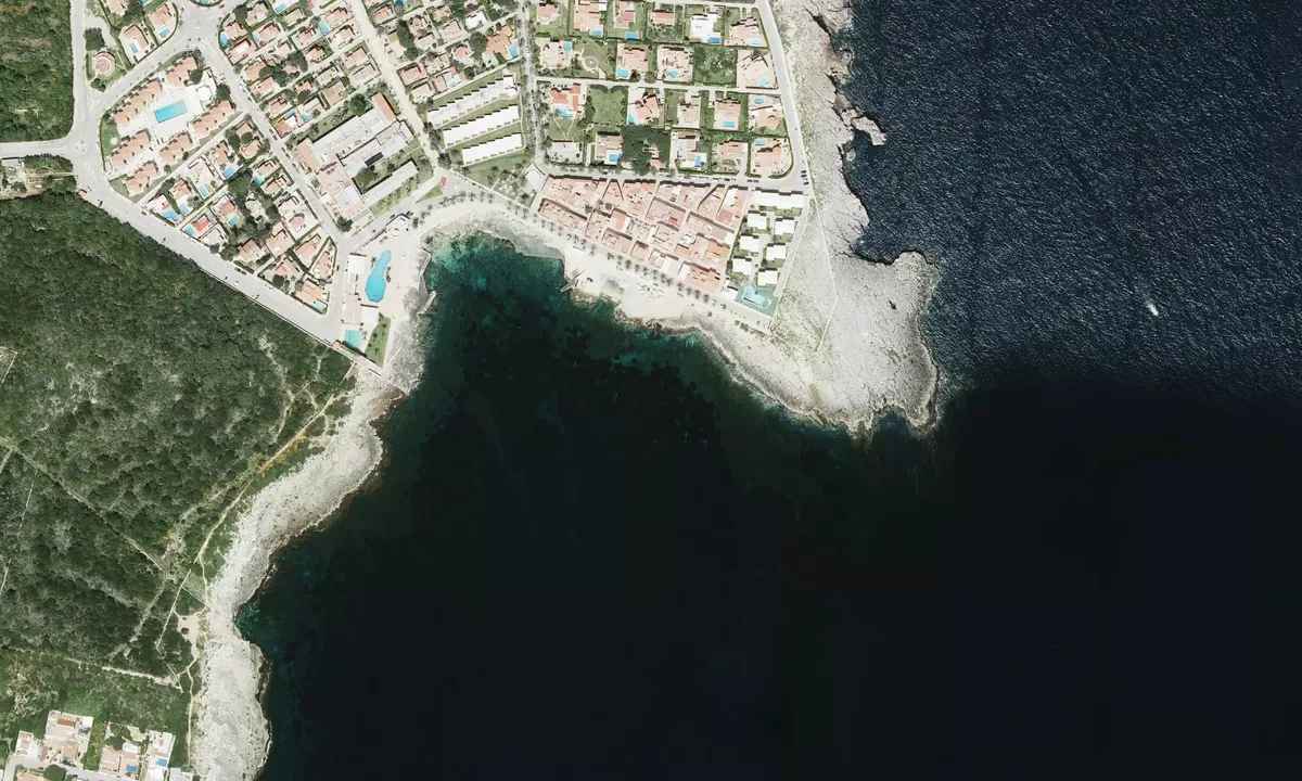 Flyfoto av S'Algar - Sant Lluís