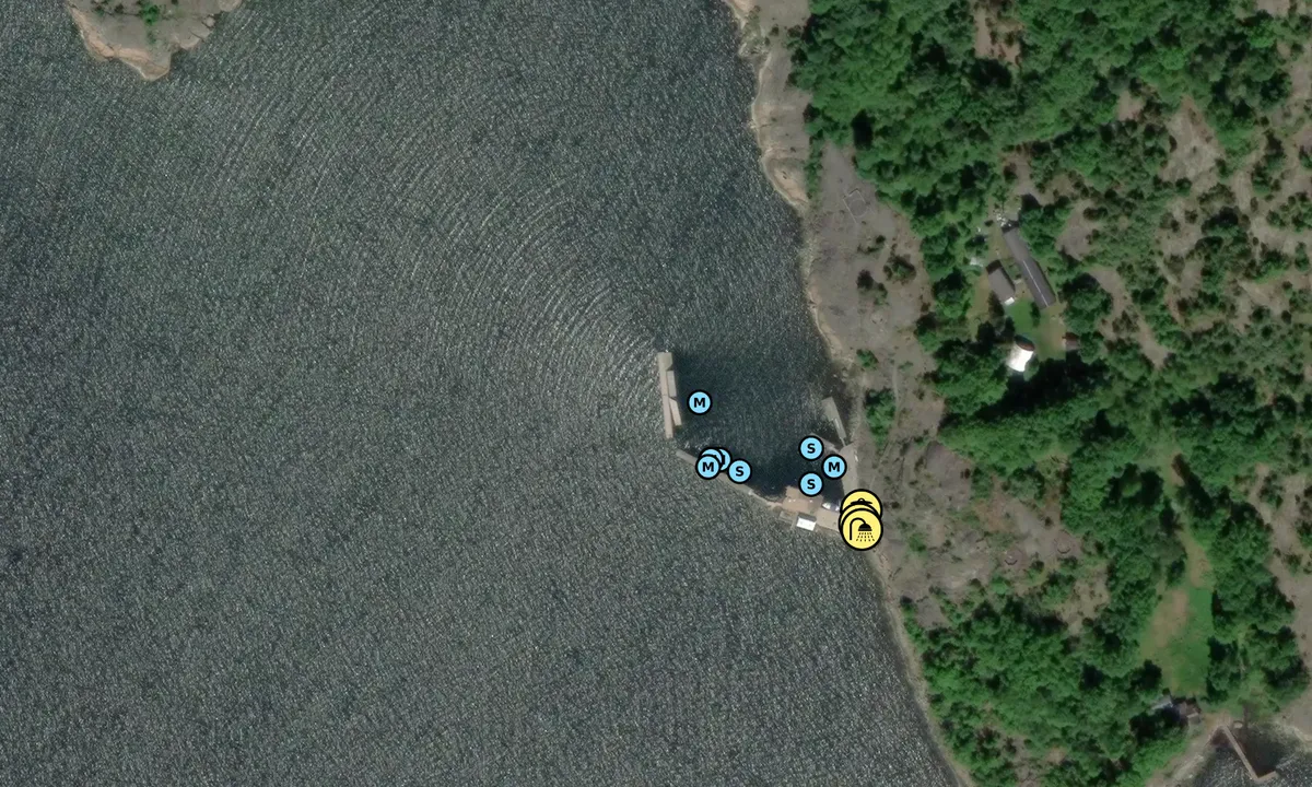 Satelite image of Säljö Udde