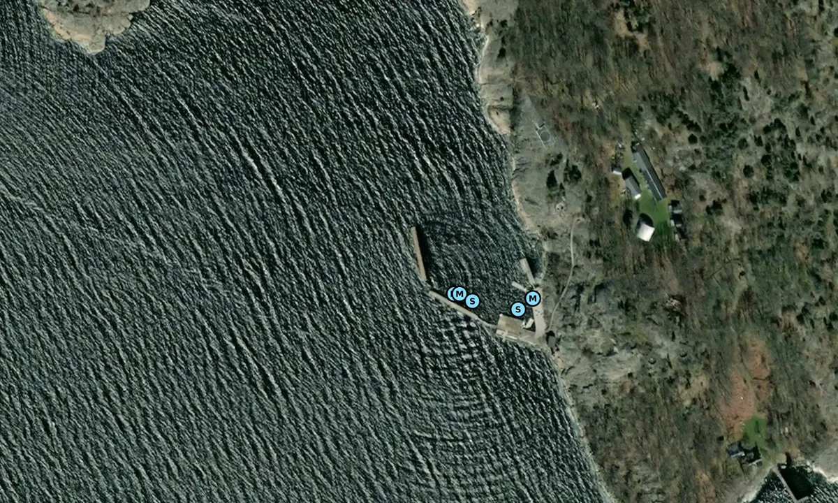 Satelite image of Säljö Udde