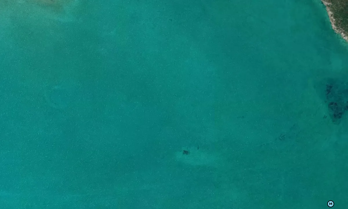 Satelite image of Salt Pond - McKann's Settlement