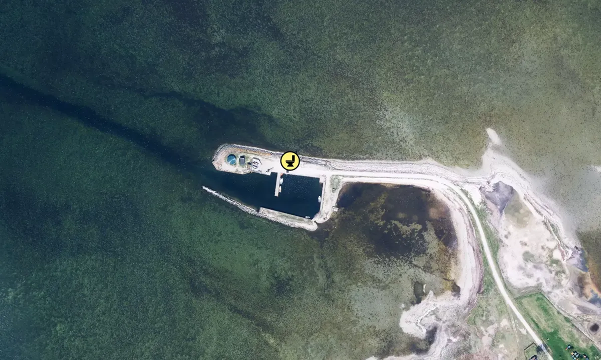 Satelite image of Saltholm Havn
