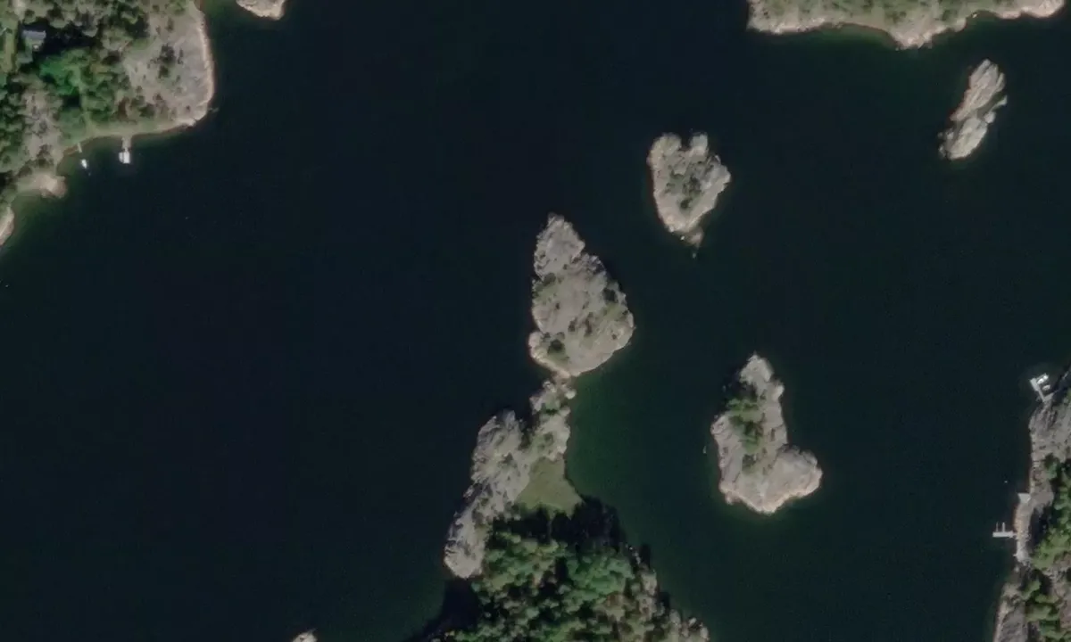 Satelite image of Saltholmen - Skjærhalden