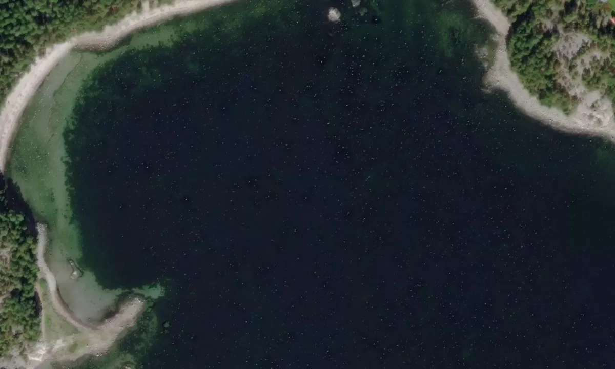 Flyfoto av Saltö Klippstranden
