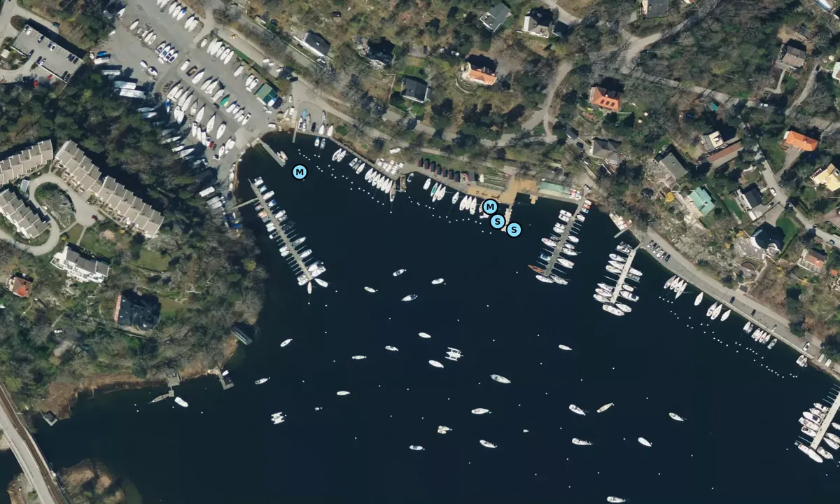 Satelite image of Saltsjöbaden - Pålnäsviken