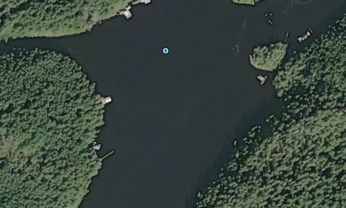 Satelite image of Salty's Cove