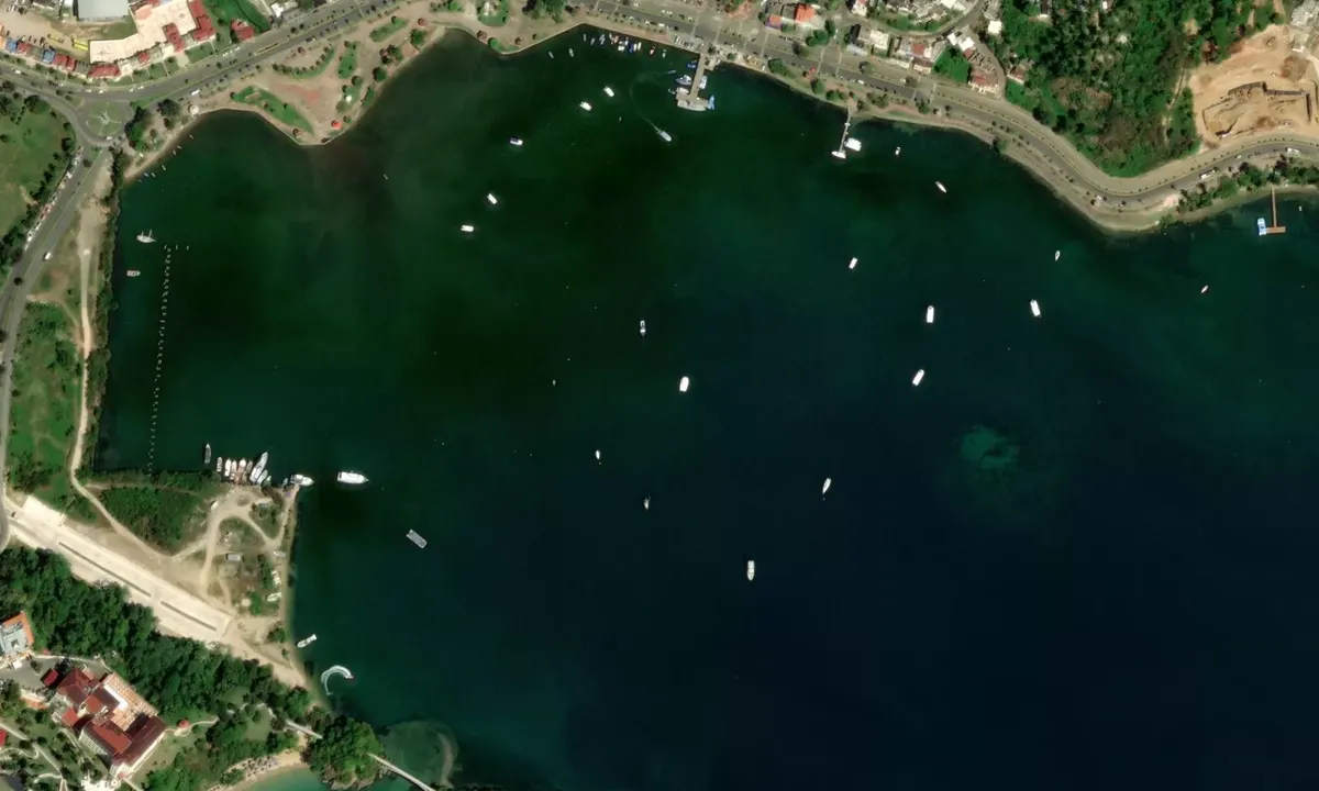 Flyfoto av Samana