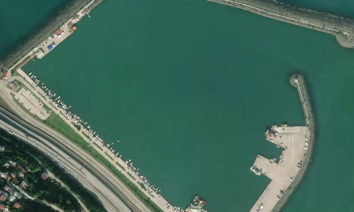 Satelite image of Samsun Balıkçı Barınağı