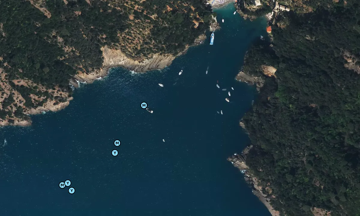 Satelite image of San Fruttuoso