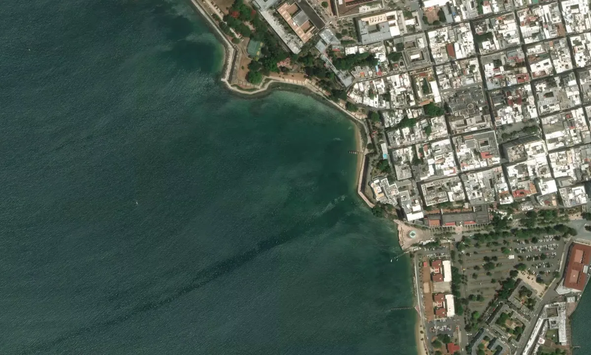 Flyfoto av San Juan Gate