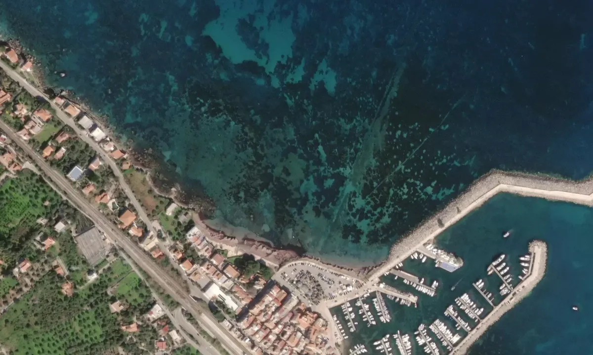 Flyfoto av San Nicola l'Arena - Trabia