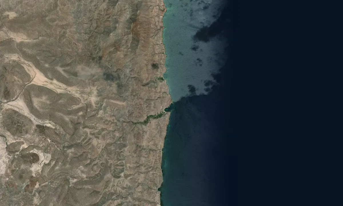 Flyfoto av San Sebastin