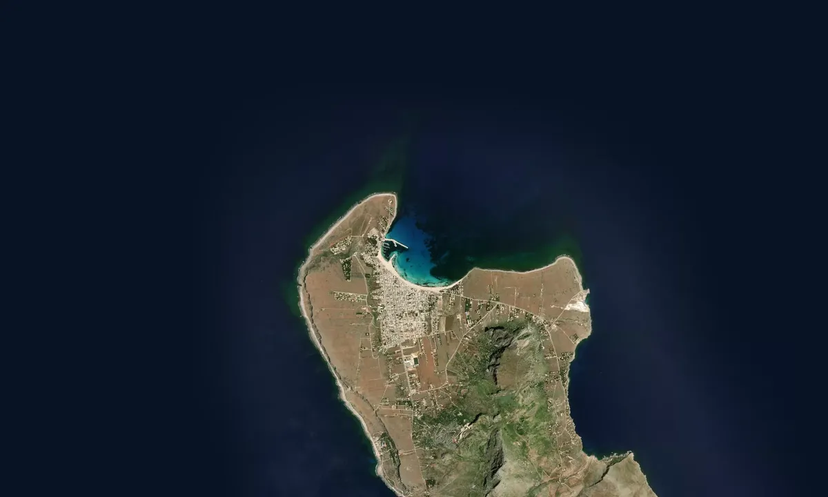 Flyfoto av San Vito lo Capo
