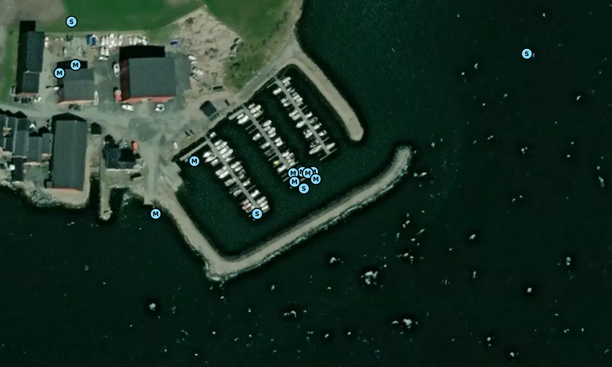 Satelite image of Sandbakken Marina - Stadsbygd